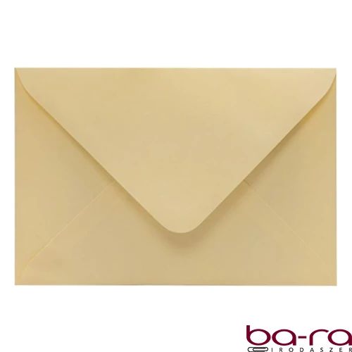 Boríték színes KASKAD LC/6 enyvezett 114x162mm 54 chamois 50 darabos