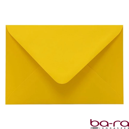 Boríték színes KASKAD LC/6 enyvezett 114x162mm 56 repce sárga 50 darabos