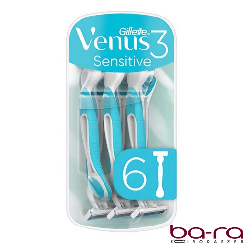 Borotva GILLETTE Venus Venus3 Sensitive 6 darab
