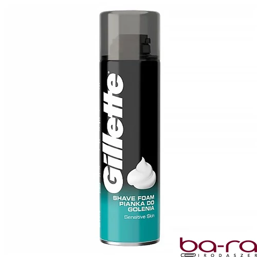 Borotvahab GILLETTE Sensitive 200 ml