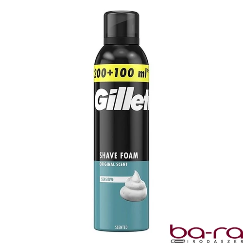 Borotvahab GILLETTE Sensitive 300ml