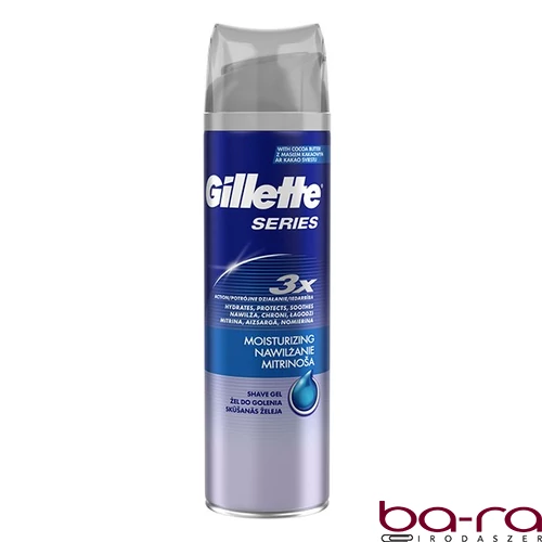 Borotvazselé GILLETTE Series Moisturizing 200ml