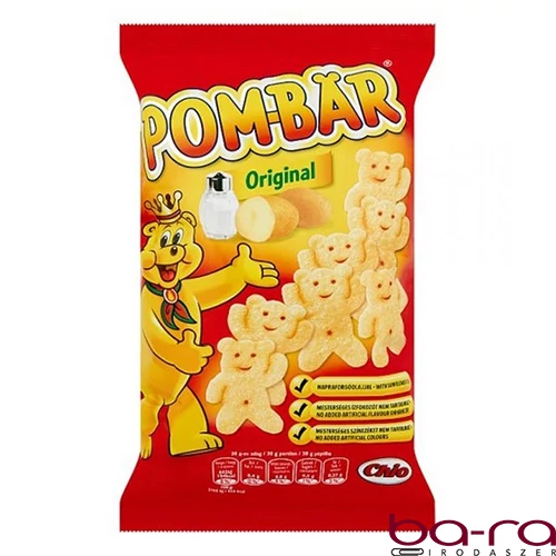 Burgonyachips CHIO POM BÄR Original 50 g
