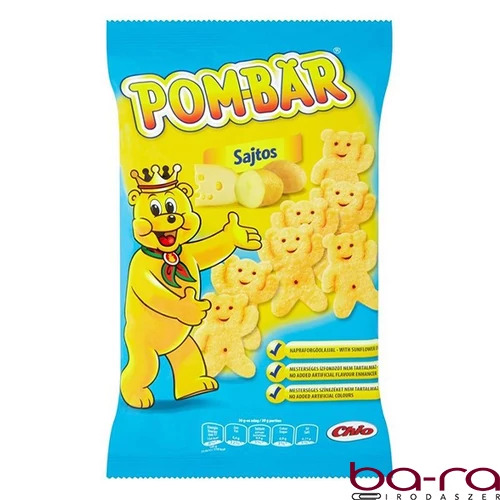 Burgonyachips CHIO POM BÄR sajtos 50 g