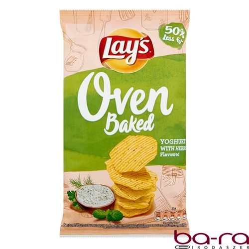 Burgonyachips LAY`S Oven Baked joghurtos-zöldfűszeres 55 g