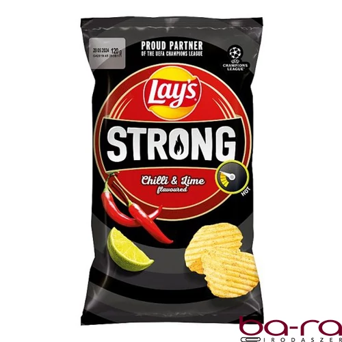 Burgonyachips LAY`S Strong chillis-limeos 120 g