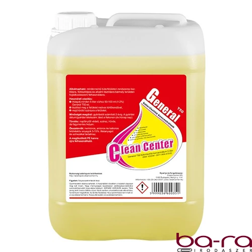 Bútortisztító koncentrátum CLEAN CENTER Generál t50 5L