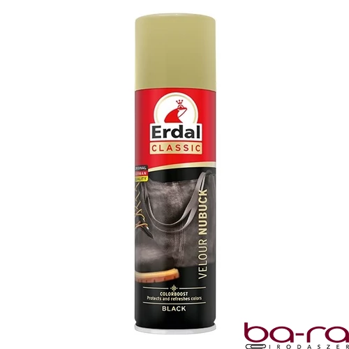Cipőápoló spray ERDAL fekete 250ml