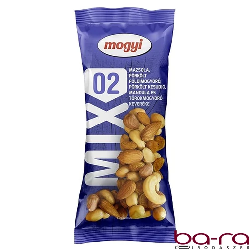 Csemege mix MOGYI mazsola, mogyoró, kesudió, mandula 70 g
