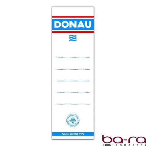 Cserecímke iratrendezőhöz DONAU 54x153 cm öntapadós fehér