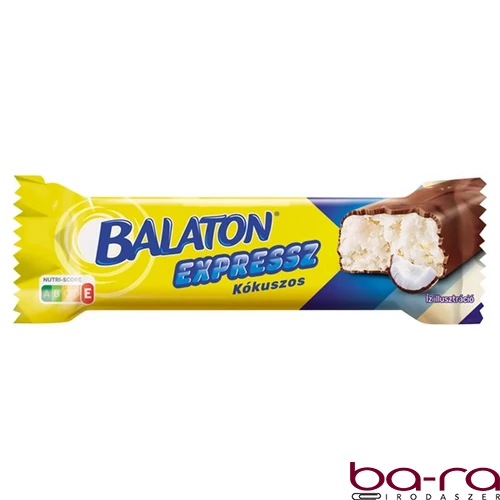 Csokoládé BALATON Expressz kókusz ízű 35 g