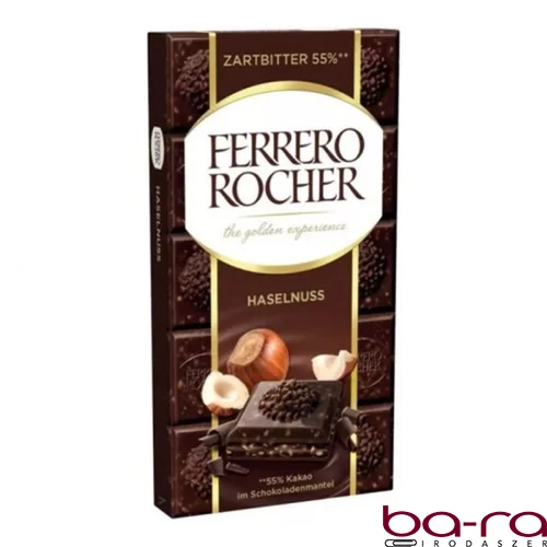 Csokoládé FERRERO Rocher Dark Prémium étcsokoládés 90 g
