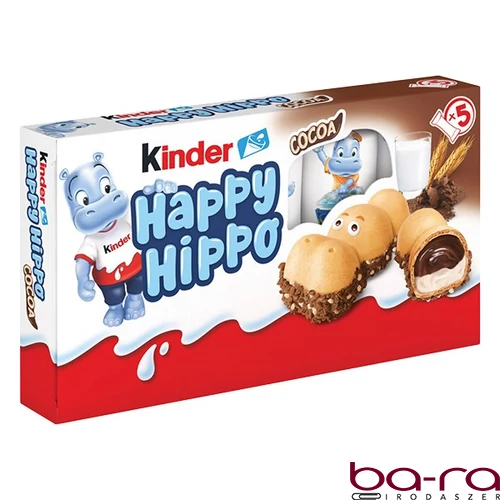 Csokoládé KINDER Happy Hippo 5 darabos 105 g