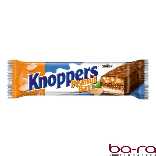 Csokoládé KNOPPERS Peanut Bar földimogyorós csoki 40 g