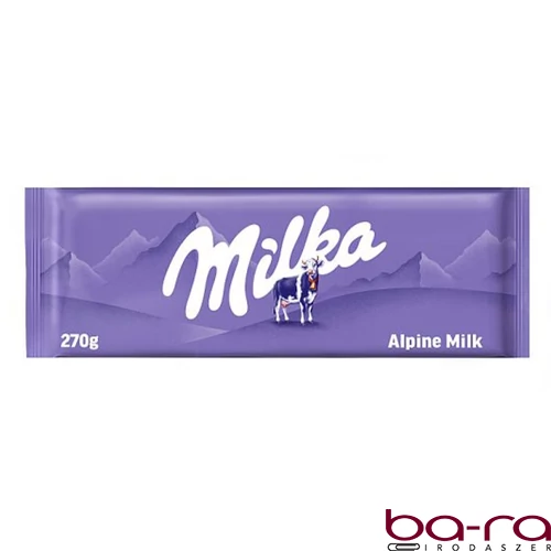 Csokoládé MILKA Alpesi tejcsokoládés 250 g