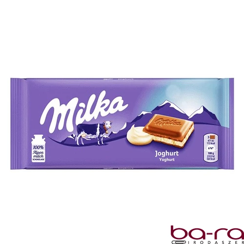 Csokoládé MILKA Joghurtos 100 g
