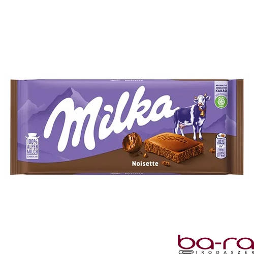 Csokoládé MILKA Noisette 90 g