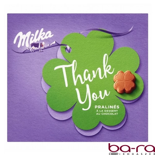 Csokoládé MILKA ThankYou csokoládékrémes 110 g