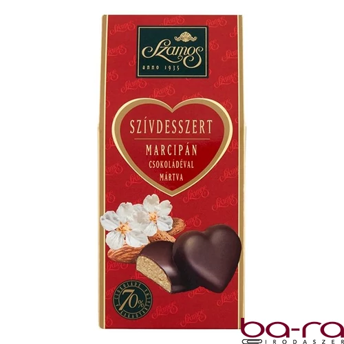 Csokoládé SZAMOS Szívdesszert sátordoboz 130 g