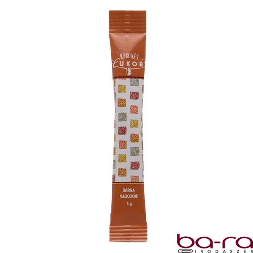Barnacukor stick KORONÁS 4 g  1000 darabos
