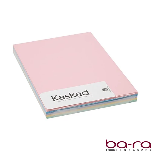 Dekorációs karton KASKAD A/4 160 g pasztell vegyes színek 5x25 íves