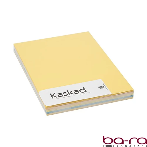 Dekorációs karton KASKAD A/4 160 g pasztell vegyes színek 5x25 íves