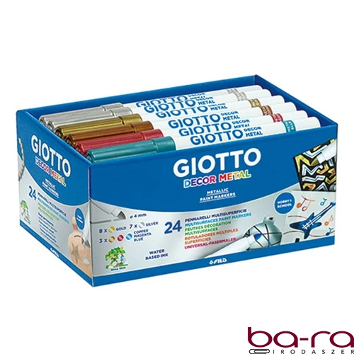 Dekorfilc GIOTTO metál 24 darabos