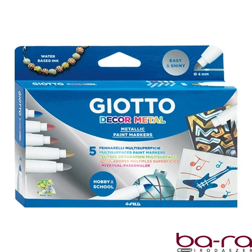 Dekorfilc GIOTTO metál 5 darabos