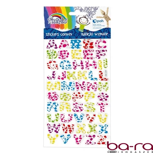 Dekormatrica FIORELLO GR-NP134 betűk 50 darabos