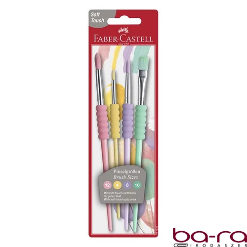 Ecset készlet FABER-CASTELL pasztell ( 4,8,10,12)