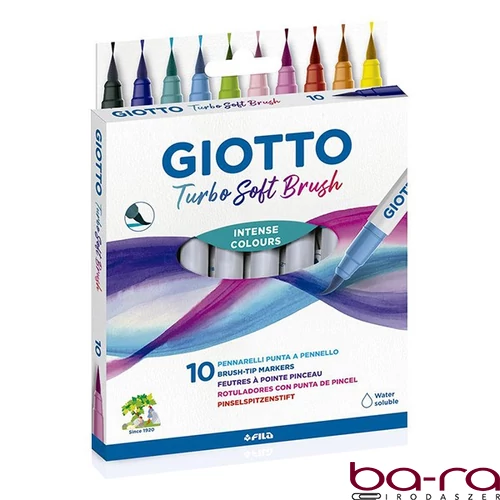 Ecsetfilc GIOTTO Turbo soft 10 darabos