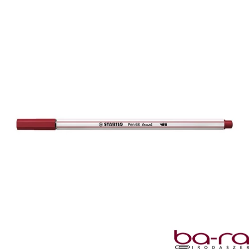 Ecsetfilc STABILO Pen 68 Brush bordó