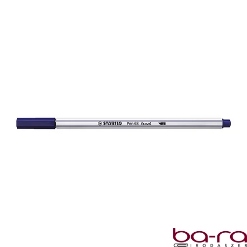 Ecsetfilc STABILO Pen 68 Brush sötétkék