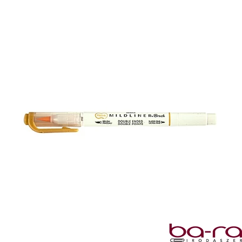 Ecsetfilc kétvégű ZEBRA Mildliner Fluorescent narancs