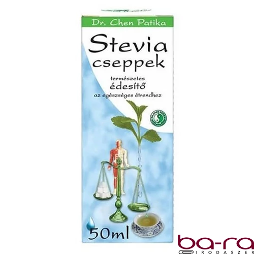 Édesítőszer DR CHEN Stevia cseppek 50ml