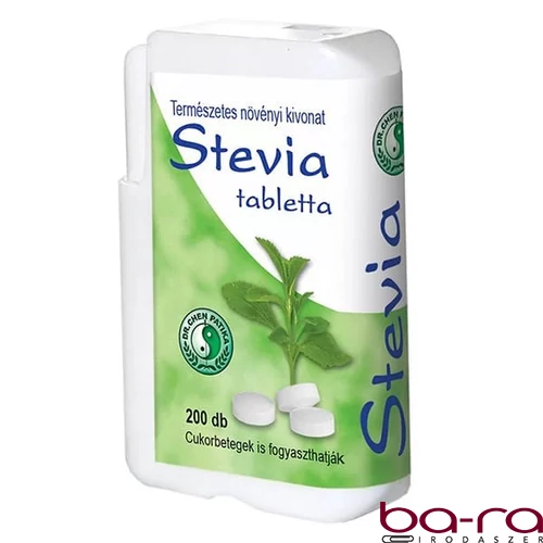 Édesítőszer DR CHEN Stevia tabletta 200 darab/doboz
