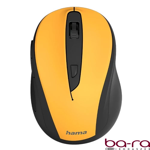 Egér vezeték nélküli HAMA MW-400 V2 sárga