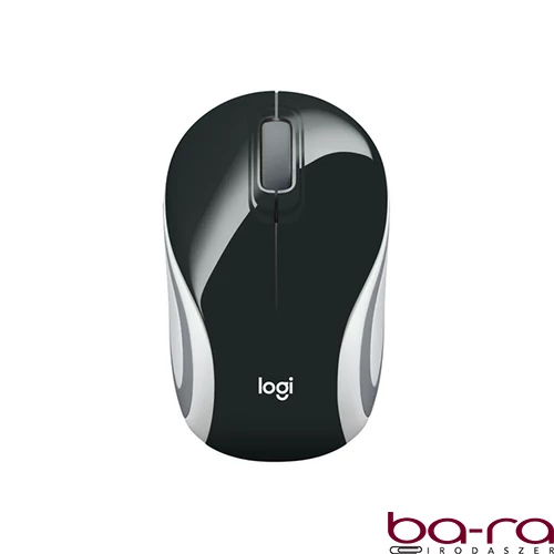 Egér vezeték nélküli LOGITECH M187 2,4 Ghz 1000 DPI fekete