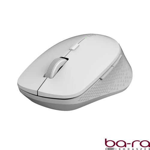 Egér vezeték nélküli RAPOO M300 bluetooth 2,4 GHz 6 gombos világosszürke