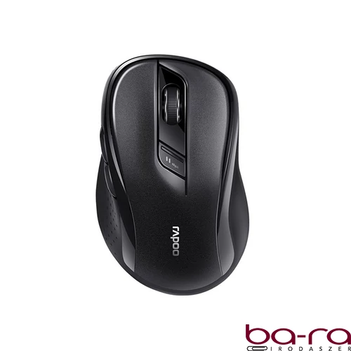 Egér vezeték nélküli RAPOO M500 bluetooth 2,4 GHz 6 gombos fekete