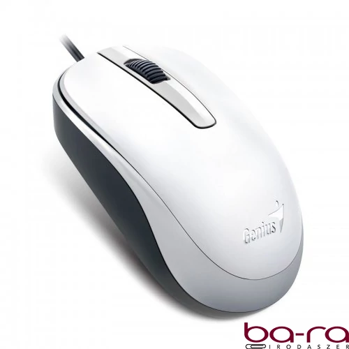 Egér vezetékes GENIUS DX-120 USB fehér