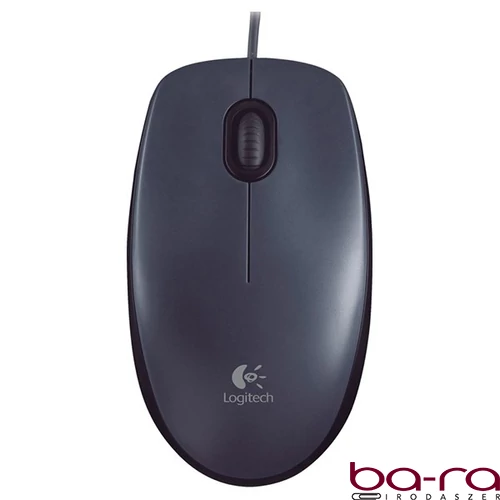 Egér vezetékes LOGITECH M100 USB 1000 DPI fekete