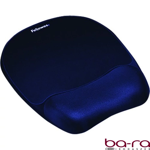 Egéralátét habtöltésű csuklótámasszal FELLOWES Memory Foam zafírkék
