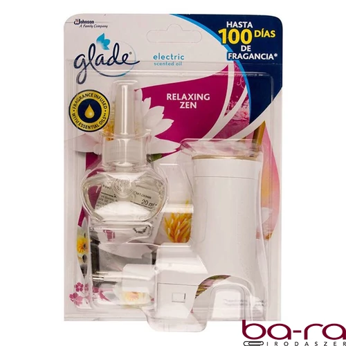 Elektromos légfrissítő + utántöltő 20ml GLADE Japán zen kert
