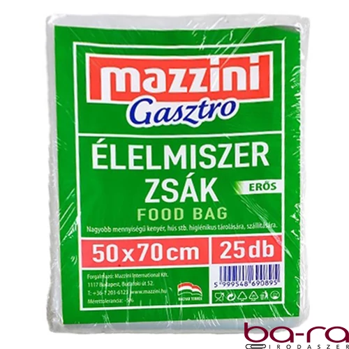 Élelmiszerzsák MAZZINI Gastro erős 50x70cm 25 darabos