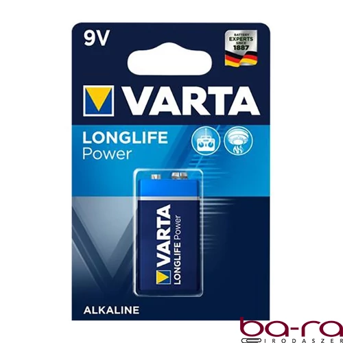 Elem VARTA Longlife Power 9 V-os