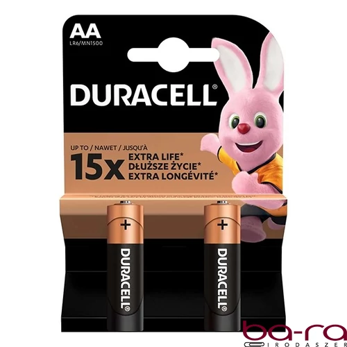 Elem ceruza DURACELL Basic MN1500 AA 2-es