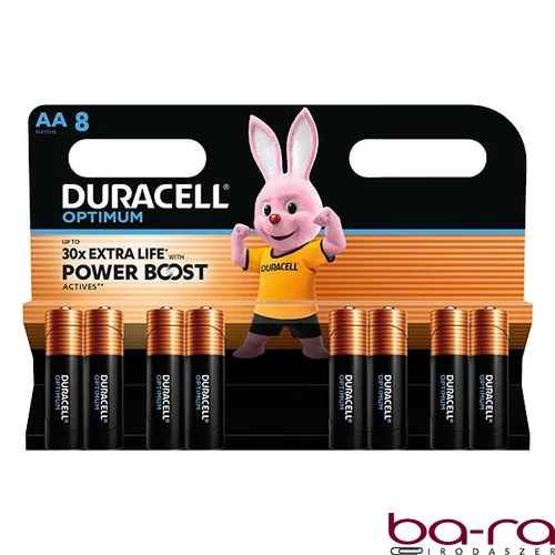 Elem ceruza DURACELL Optimum AA 8-as