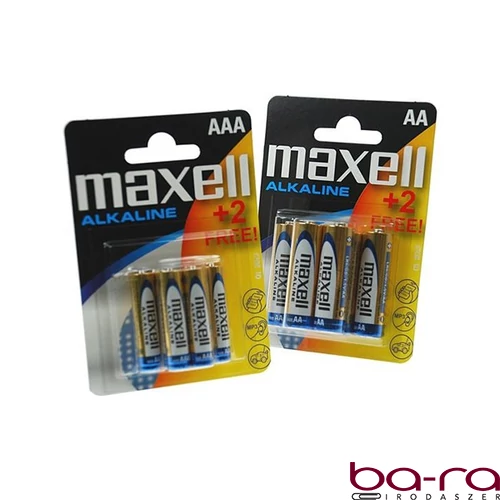 Elem ceruza MAXELL (AA, LR06) 4+2/BL