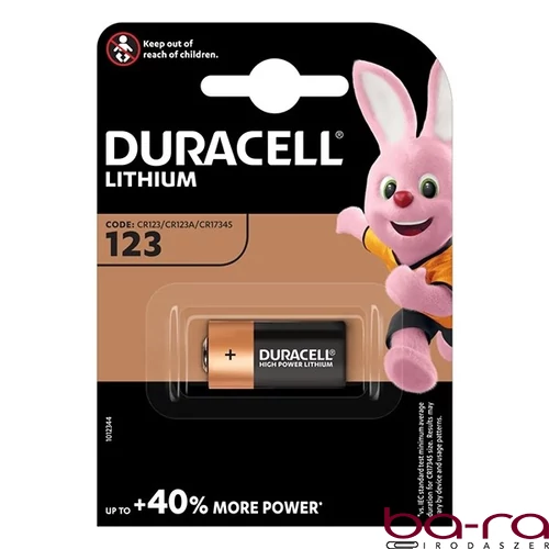 Elem fotó DURACELL Speciality High Power 123